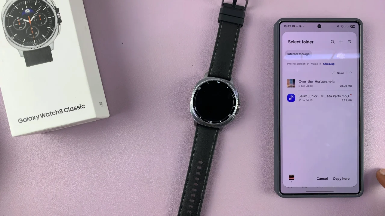 How To Transfer Music Files To Galaxy Watch 8 / 8 Classic