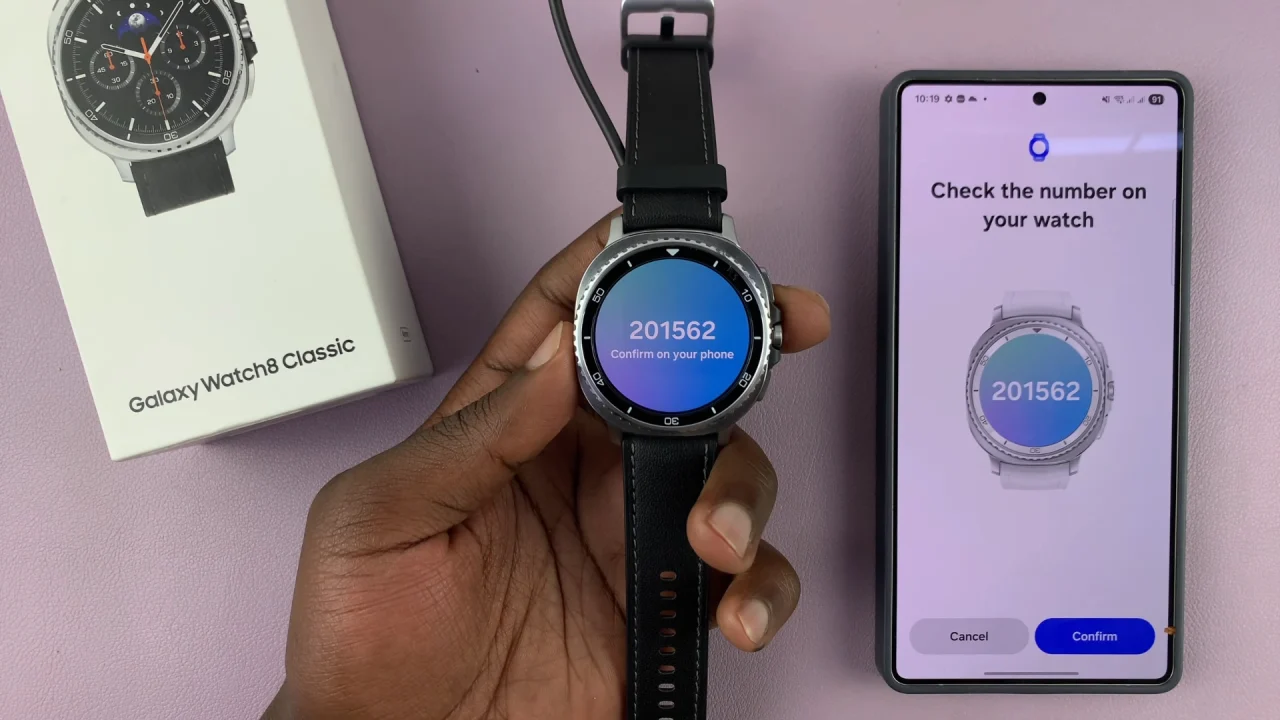 Galaxy Watch 8 Pairing Code