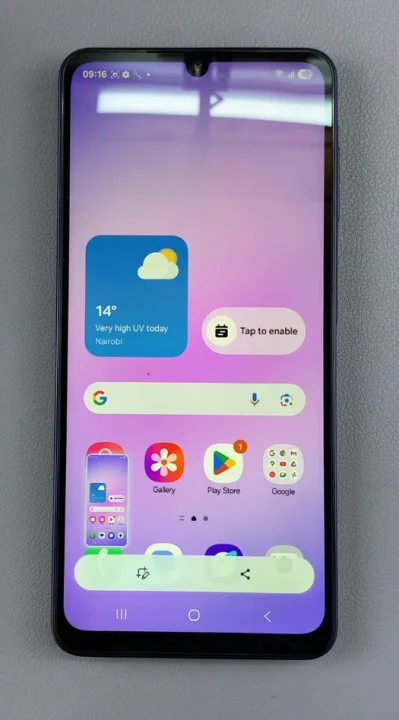 Screenshot On Galaxy A07
