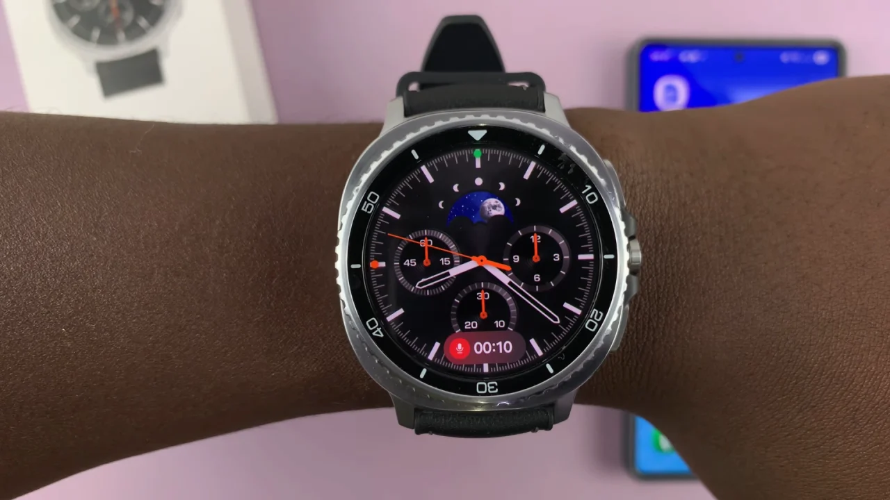 How To Use Voice Recorder In Background On Galaxy Watch 8 / 8 Classic