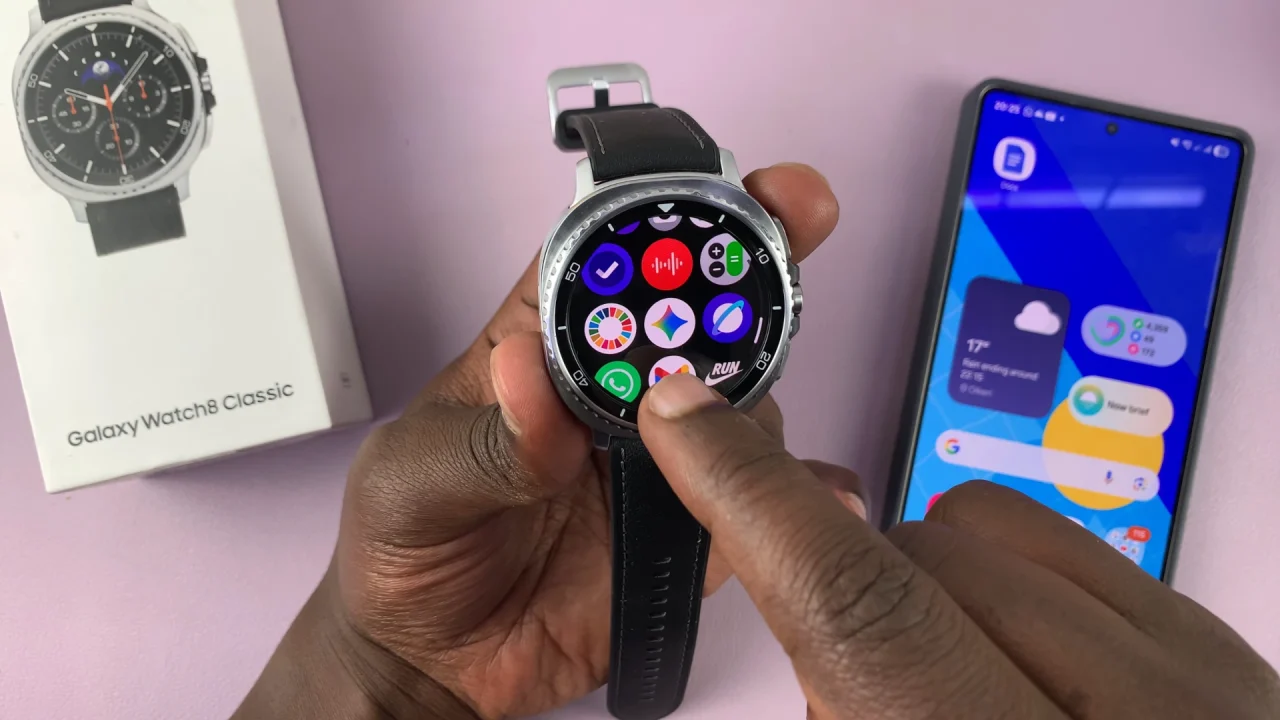 Gemini App On Samsung Galaxy Watch 8 / 8 Classic