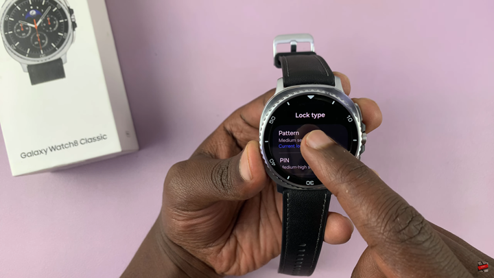 How To Change Lock Screen PIN / Pattern On Samsung Galaxy Watch 8 / 8 Classic