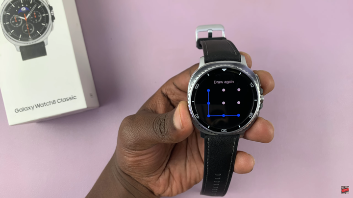 How To Change Lock Screen PIN / Pattern On Samsung Galaxy Watch 8 / 8 Classic
