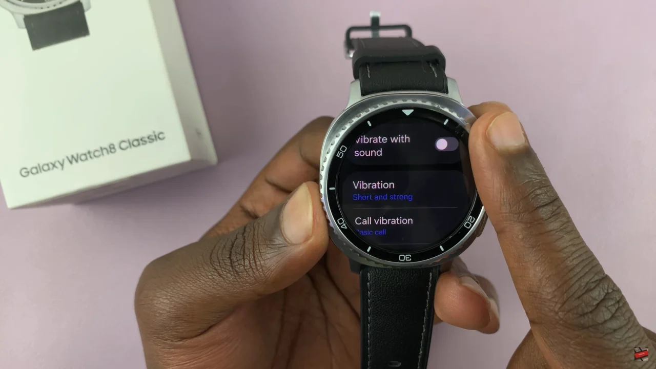 How To Adjust Vibration Intensity On Samsung Galaxy Watch 8