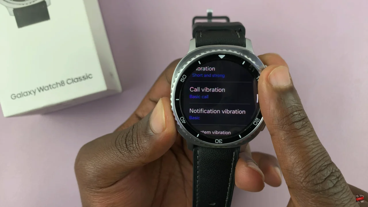 How To Adjust Vibration Intensity On Samsung Galaxy Watch 8