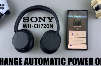 How To Change Automatic Power Off Period On Sony WH-CH720N Headphones