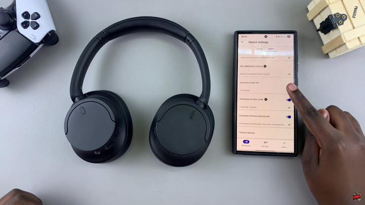 How To Change Automatic Power Off Period On Sony WH-CH720N Headphones