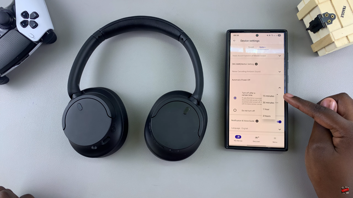 How To Change Automatic Power Off Period On Sony WH-CH720N Headphones