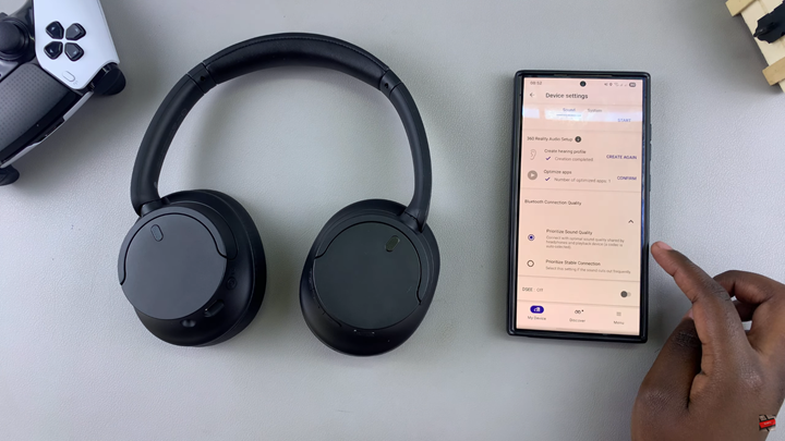 How To Change Bluetooth Connection Quality On Sony WH-CH720N Headphones