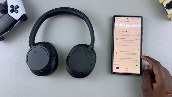 How To Change Bluetooth Connection Quality On Sony WH-CH720N Headphones