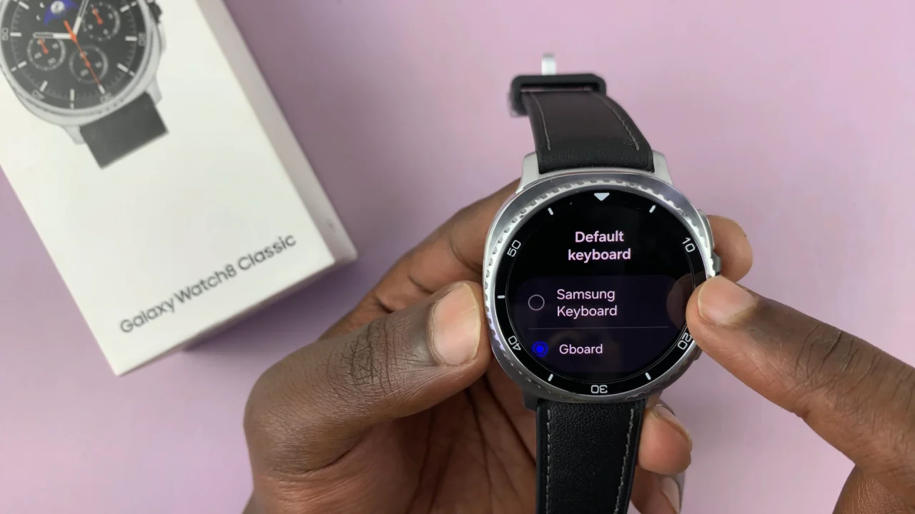 How To Change Default Keyboard On Samsung Galaxy Watch 8