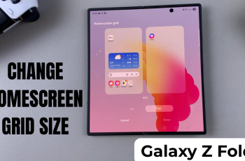 How To Change Home Screen Grid Size On Samsung Galaxy Z Fold 7