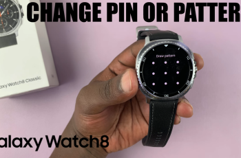 How To Change Lock Screen PIN / Pattern On Samsung Galaxy Watch 8 / 8 Classic