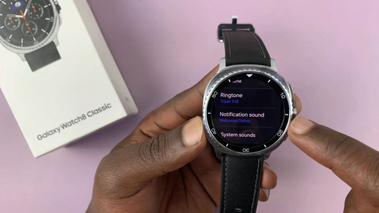 How To Change Notification Tone On Samsung Galaxy Watch 8