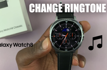 How To Change Ringtone On Samsung Galaxy Watch 8 / 8 Classic