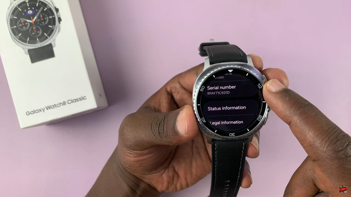 How To Check Serial Number On Samsung Galaxy Watch 8 / 8 Classic