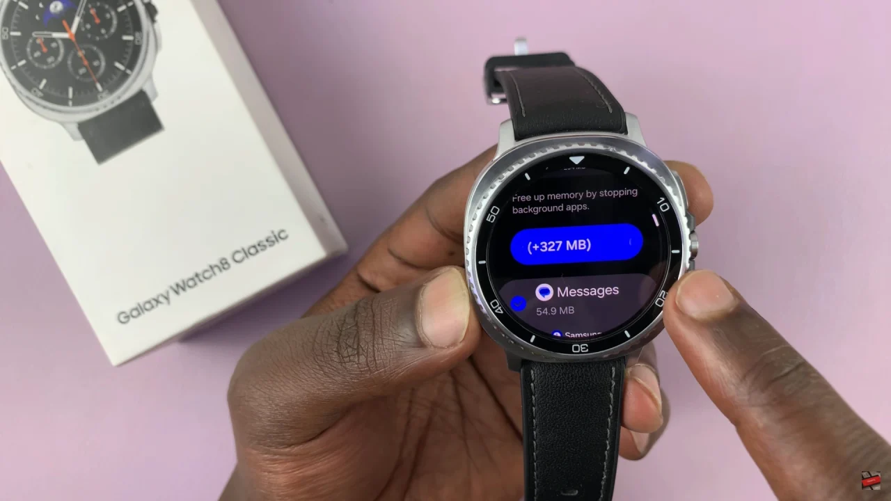 How To Clear RAM On Samsung Galaxy Watch 8