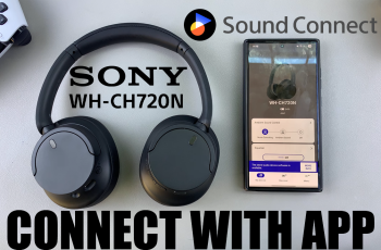 How To Connect Sony WH CH720N Headphones With Companion App