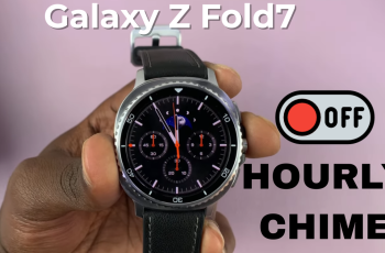 How To Disable Hourly Chime On Samsung Galaxy Watch 8 / 8 Classic