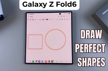 How To Draw Perfect Shapes On Samsung Galaxy Z Fold 7