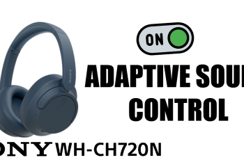 How To Enable Adaptive Sound Control On Sony WH-CH720N Headphones