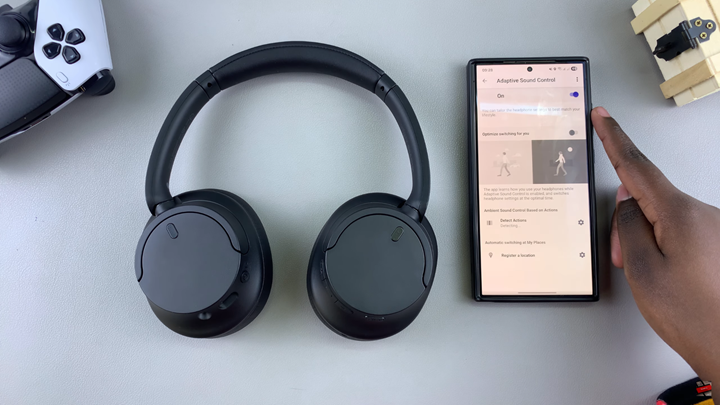 How To Enable Adaptive Sound Control On Sony WH-CH720N Headphones