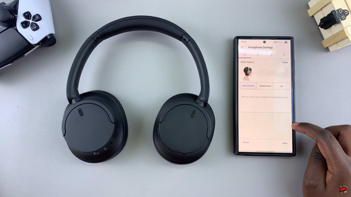 How To Enable Adaptive Sound Control On Sony WH-CH720N Headphones