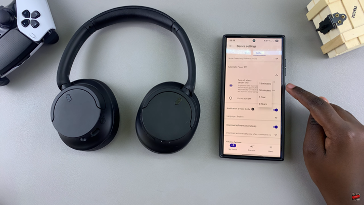 How To Enable / Disable Automatic Power Off On Sony WH CH720N Headphones