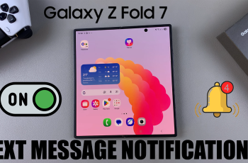 How To Enable Text Message Notifications On Samsung Galaxy Z Fold 7