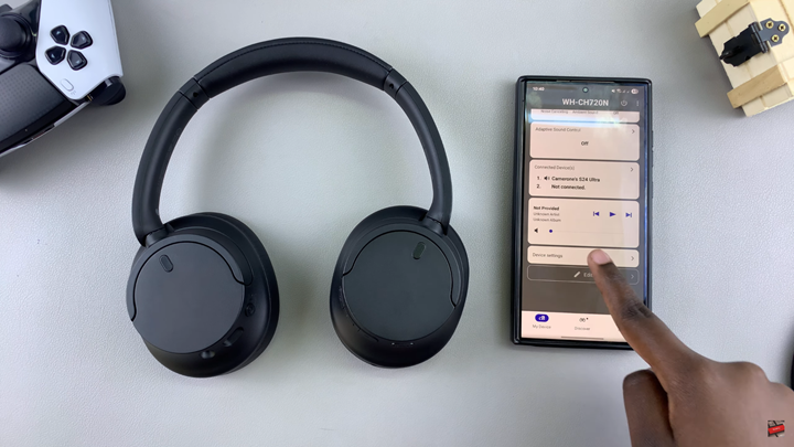 How To Enable Voice Passthrough In Ambient Mode On Sony WH-CH720N Headphones