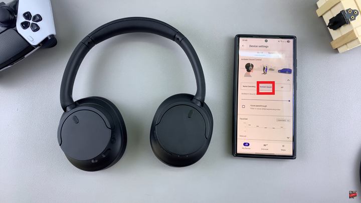 How To Enable Voice Passthrough In Ambient Mode On Sony WH-CH720N Headphones