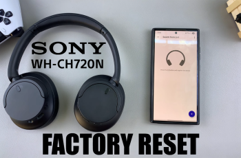 How To Factory Reset Sony WH-CH720N Headphones