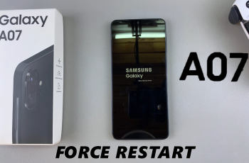 How To Force Restart Samsung Galaxy A07 How To Force Restart Samsung Galaxy A07