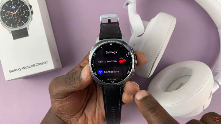How To Pair & Connect Bluetooth Headphones To Samsung Galaxy Watch 8 / 8 Classic