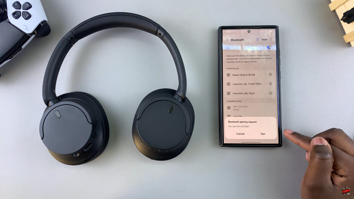 How To Pair Sony WH CH720N Headphones With Android Phone