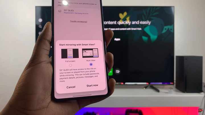 How To Screen Mirror Samsung Galaxy Z Flip 7 To ANY Smart TV