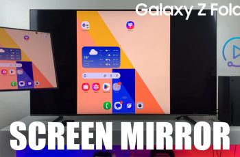How To Screen Mirror Samsung Galaxy Z Fold 7 To ANY Smart TV