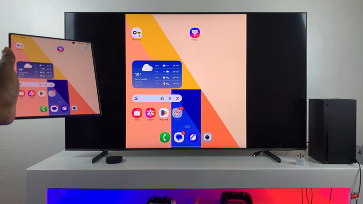 How To Screen Mirror Samsung Galaxy Z Fold 7 To ANY Smart TV