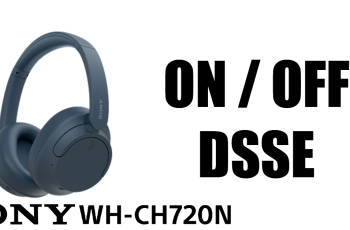 How To Turn DSEE On / Off On Sony WH-CH720N Headphones