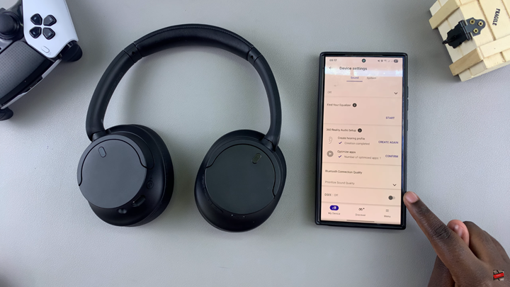 How To Turn DSEE On / Off On Sony WH-CH720N Headphones