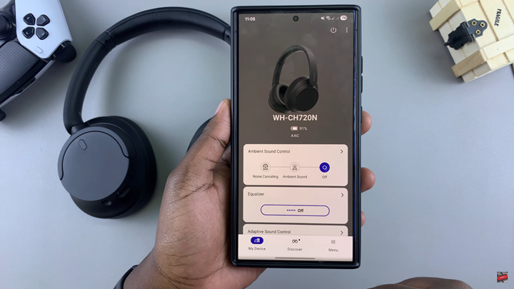 How To Turn Noise Cancelling On / Off On Sony WH-CH720N Headphones