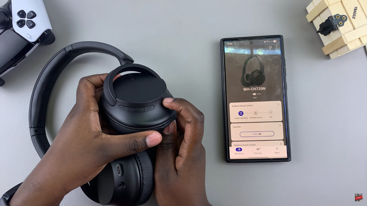 How To Turn Noise Cancelling On / Off On Sony WH-CH720N Headphones