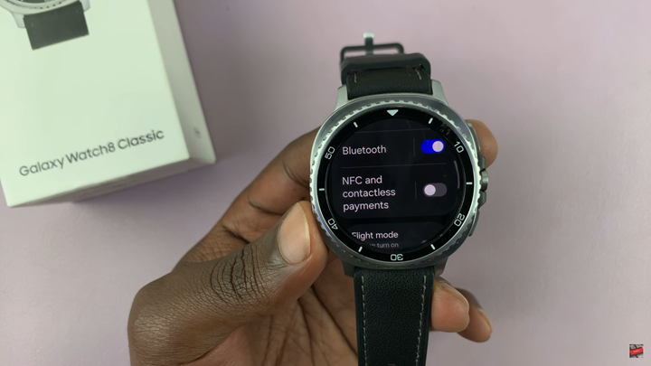 How To Turn OFF NFC On Samsung Galaxy Watch 8 / 8 Classic