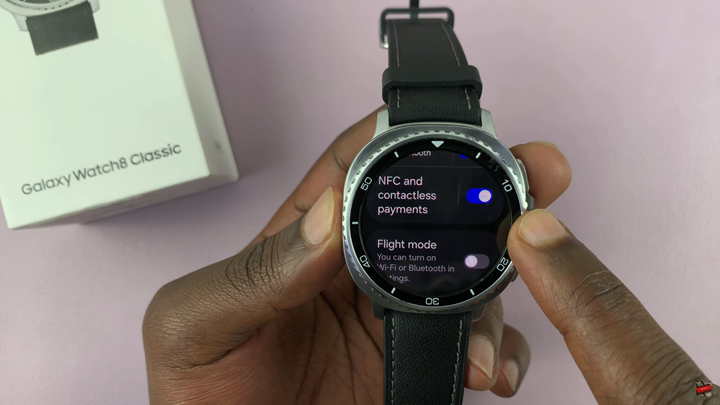 How To Turn ON NFC On Samsung Galaxy Watch 8 / 8 Classic