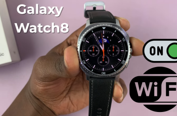 How To Turn ON Wifi On Samsung Galaxy Watch 8 Classic