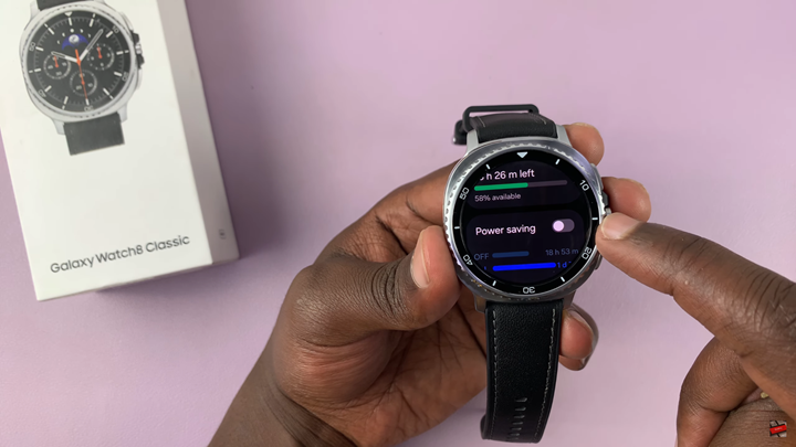 How To Turn Power Saving ON / OFF On Samsung Galaxy Watch 8 / 8 Classic