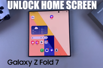How To Unlock Home Screen of Samsung Galaxy Z Fold 7