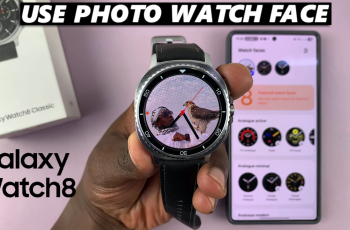 How To Use ANY Photo as Watch Face Background In Galaxy Watch 8