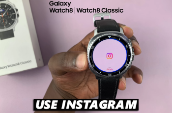 How To Use Instagram On Galaxy Watch 8 / 8 Classic