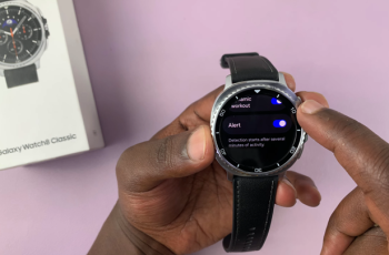How To Enable Automatic Workout Detection On Samsung Galaxy Watch 8 / 8 Classic